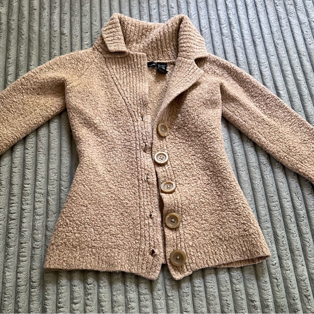 Vintage Victoria’s Secret Wardrobe by Moda International Beige Knit Sweater
